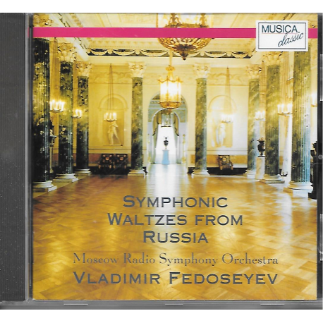 CD - S. Prokofiev, D. Shostakovich, ...etc. - Symphonic Walzes From Rusia - Moscow Radio Symphony Orchestra - V.Fedoseyev