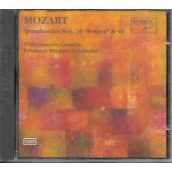 CD - W.A.Mozart - Sympphony No. 38 & No.40 - Philharmonia Cassovia - Johannes Wildner