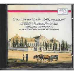 CD - J.Haydn, A.Rejcha, J.Ibert, I.Zeljenka, G.Ligeti - Das Slowakische Blaserquintett