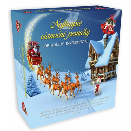 3CD BOX - Najkrajšie vianočné pesničky (pop – koledy – inštrumentál)