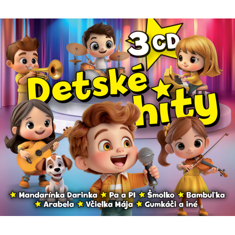 Detské hity 3CD BOX